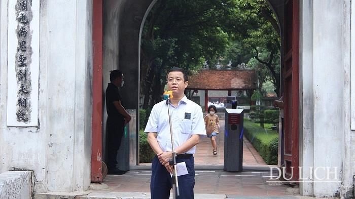 Phó Tổng cục trưởng TCDL Nguyễn Lê Phúc phát biểu